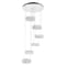 Cwi Lighting Madeline LED Chandelier With Chrome Finish 1044P24-601-R-6C - alternate 4
